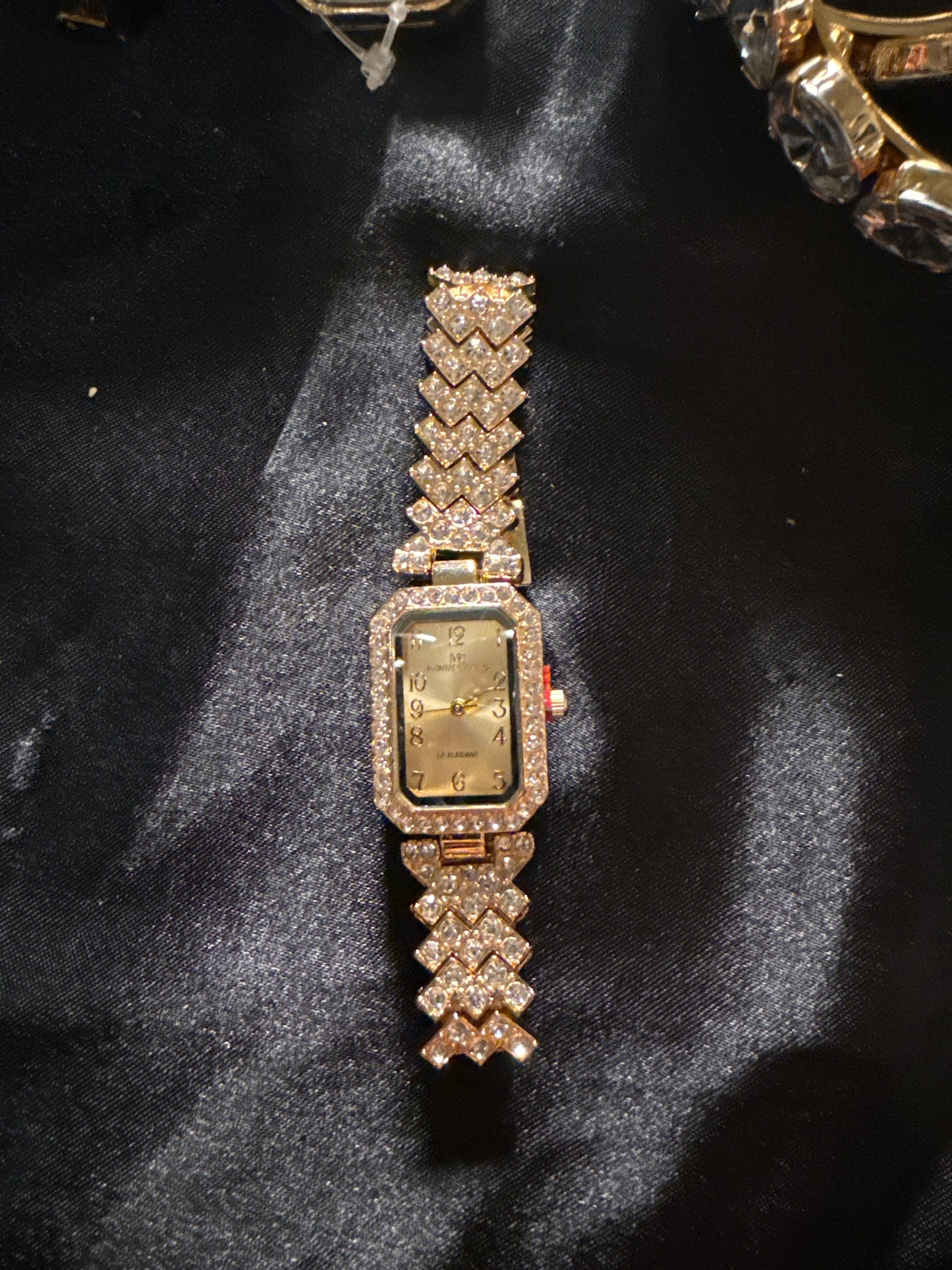 Rhine stone watch