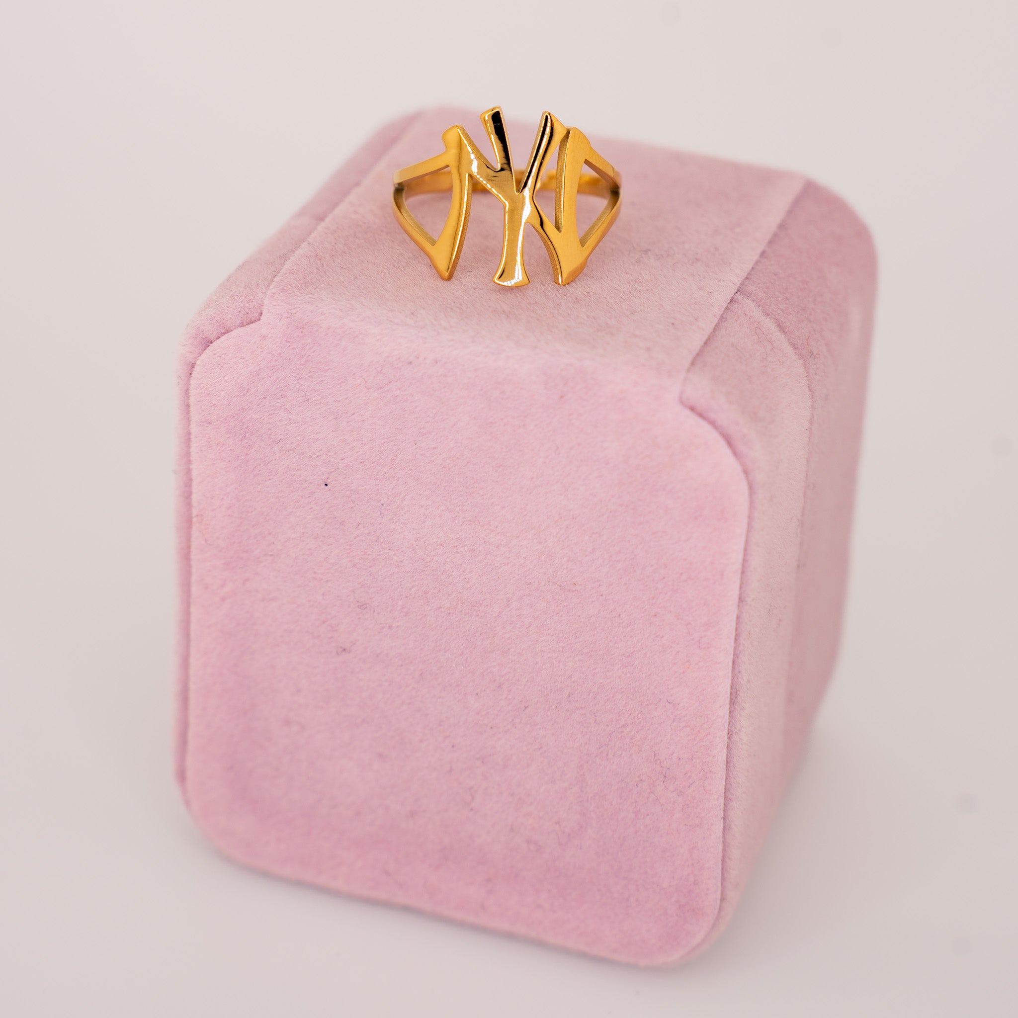 GOLD NY INSPIRED RING