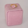 GOLD HEART GEMSTONE RING