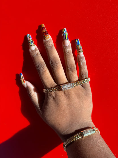 Medium bamboo bracelets