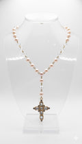 Pearls On Ice Rosary