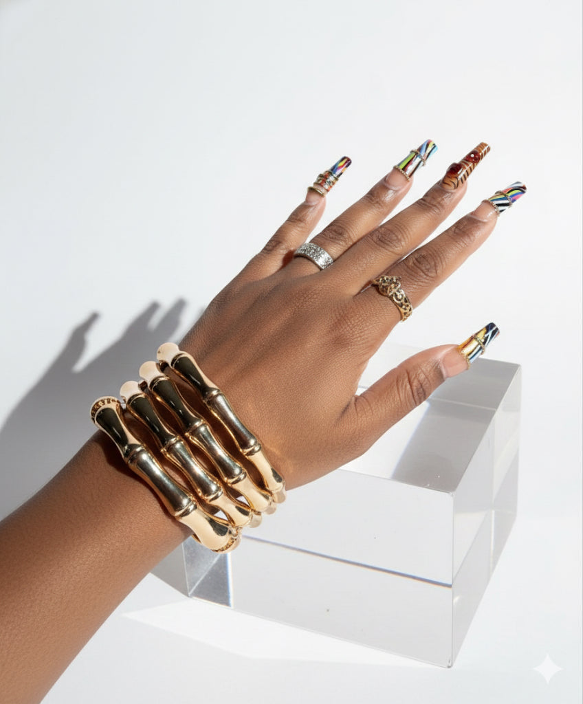 Medium bamboo bracelets